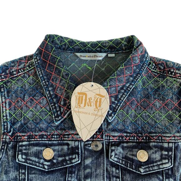 Via Penny Lane Reworked Apparel | Thomas Rhett Custom Upcycled Denim Vest - Picture 6 of 10